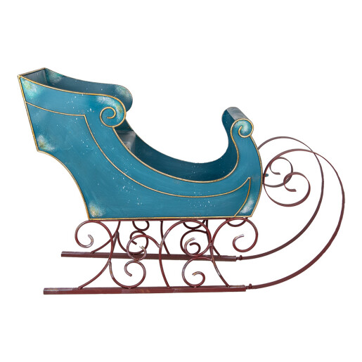 Saniuta decorativa metal multicolor 137x50x98 cm