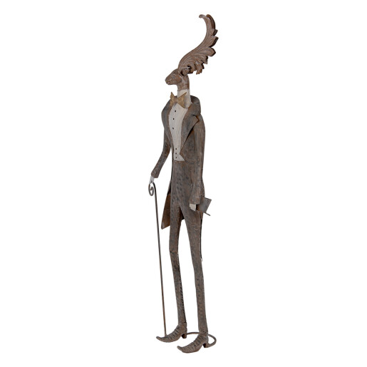 Figurina Ren metal multicolor 27x15x84 cm