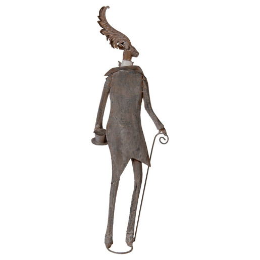 Figurina Ren metal multicolor 27x15x84 cm