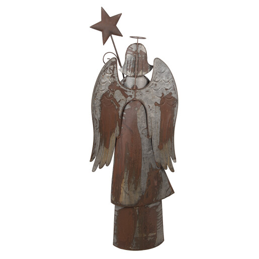 Figurina Inger metal maro 48x18x133 cm