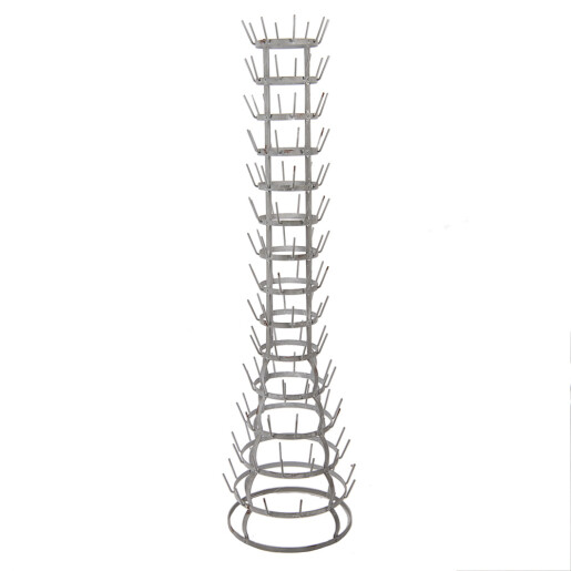 Suport cani metal gri Ø 41x148 cm
