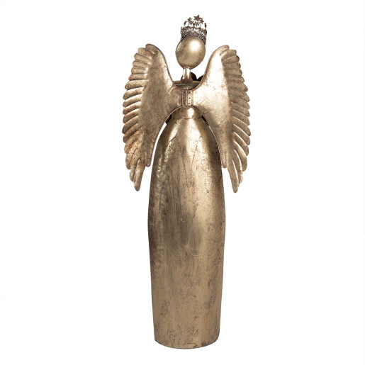 Figurina Inger metal auriu 36x15x100 cm