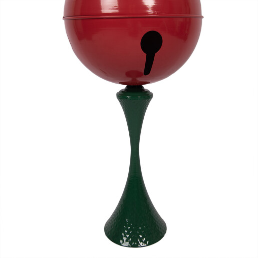 Decoratiune Craciun metal verde rosu Ø 31x179 cm