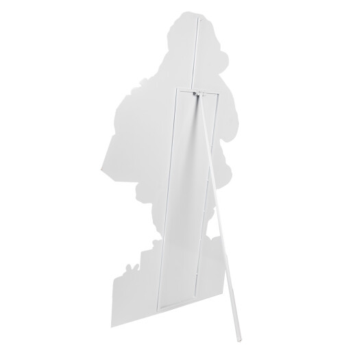 Figurina Mos Craciun metal multicolor vintage 50x2x96 cm