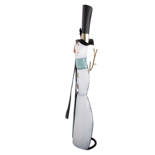 Figurina Om de Zapada metal multicolor 36x13x69 cm