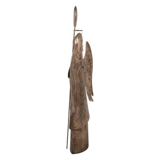 Figurina Inger metal auriu 48x18x136 cm