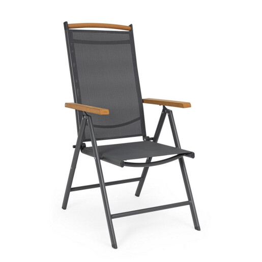 Set 4 scaune recliner gradina Niagara 55x68x109h