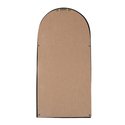 Oglinda perete polirasina neagra 15x2x31 cm