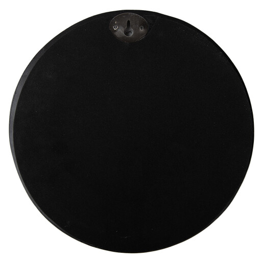 Oglinda perete polirasina neagra aurie 25x4 cm