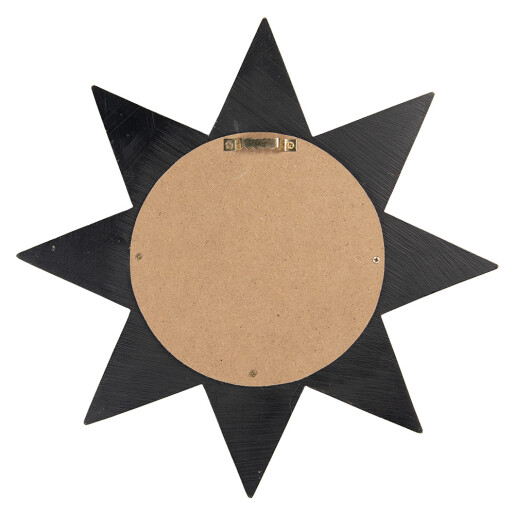 Oglinda perete polirasina maro Ø 13x2 cm