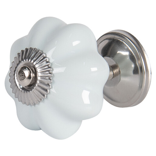 Buton mobilier ceramica albastra Blue 4 cm