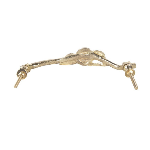 Maner mobilier metal auriu 16x8x3 cm