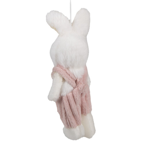 Set 3 figurine Iepurasi textil 6x4x14 cm