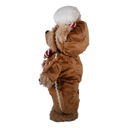 Figurina Ursulet textil multicolor 22x16x43 cm