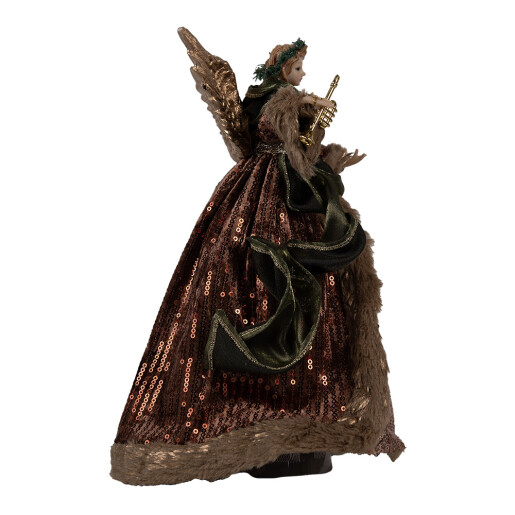 Figurina Inger textil multicolor 16x10x28 cm