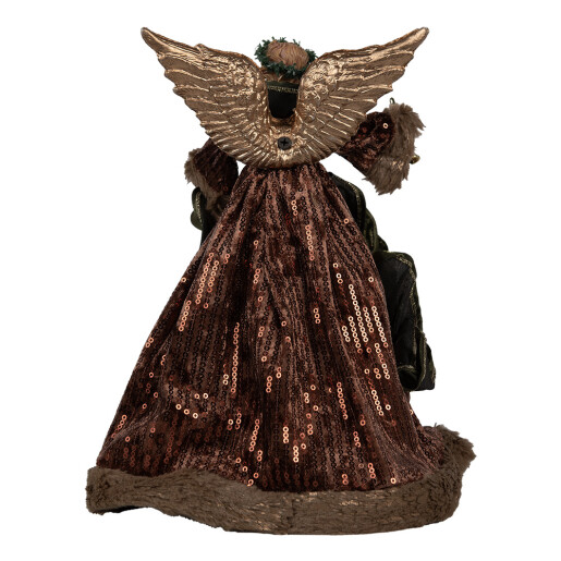 Figurina Inger textil multicolor 16x10x28 cm