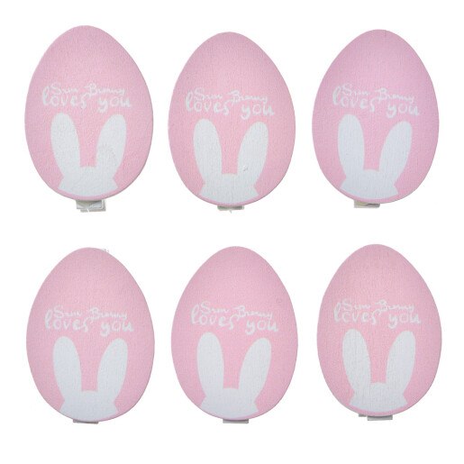 Set 6 oua decorative Paste 3x1x5 cm