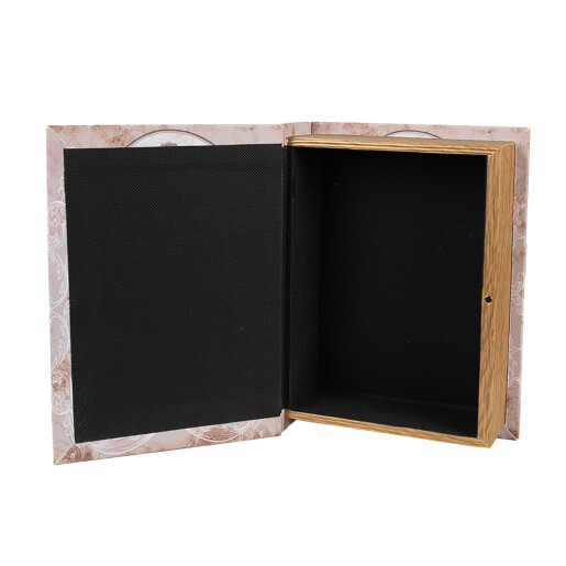 Set 3 cutii tip carte lemn 27x22x7 cm, 22x17x6 cm, 17x12x4 cm