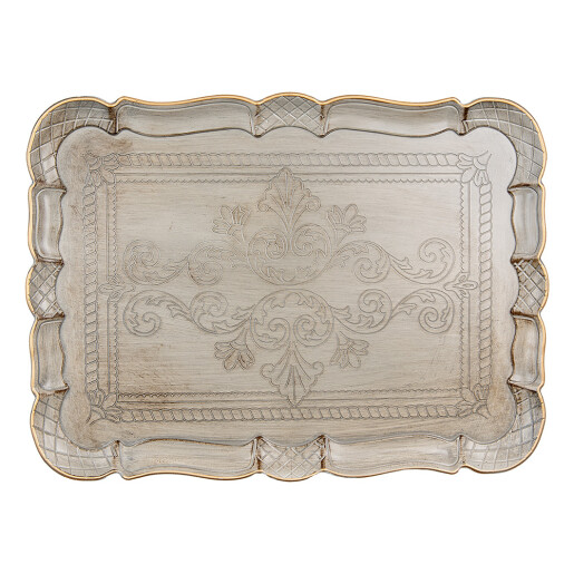 Tava plastic gri 40x30x2 cm
