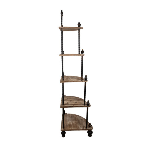 Raft fier lemn 45x45x184 cm