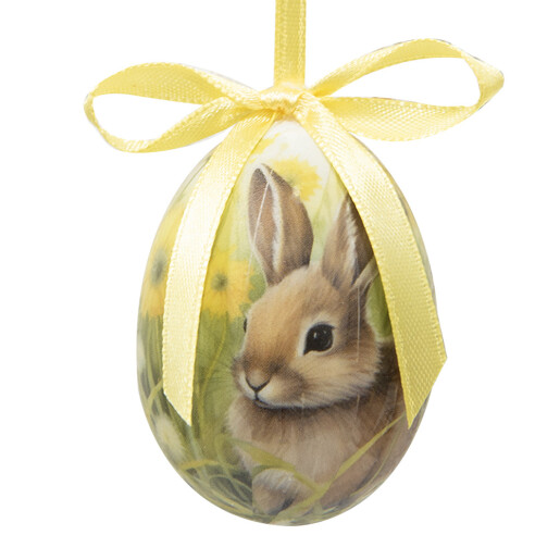 Set 12 Oua decorative Paste plastic Ø 4x5 cm