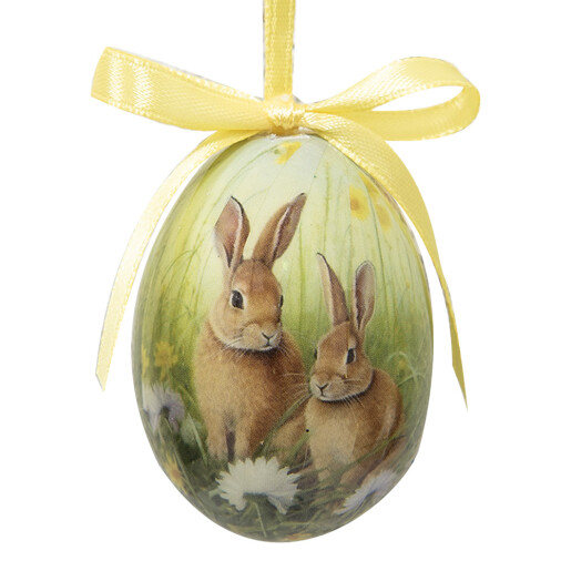 Set 12 Oua decorative Paste plastic Ø 4x5 cm