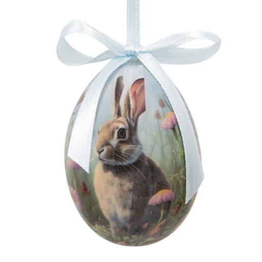 Set 12 oua Paste plastic multicolor Ø 4x5 cm