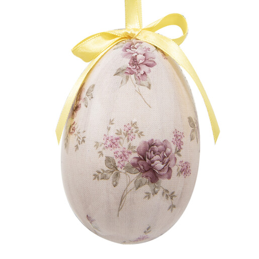 Set 6 oua Paste plastic multicolor Ø 7x10 cm