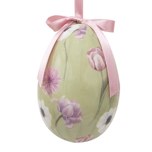 Set 6 oua Paste plastic multicolor Ø 7x10 cm