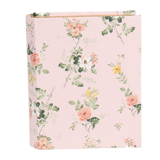Cutie decorativa tip Carte carton multicolor 17x14x5 cm