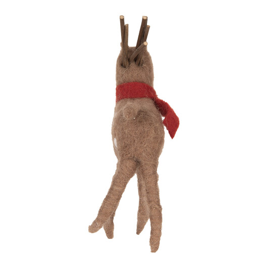 Figurina Ren textil multicolor 14x4x19 cm