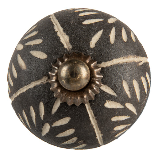 Buton mobilier ceramica multicolora Ø 4x4 cm / S3 cm