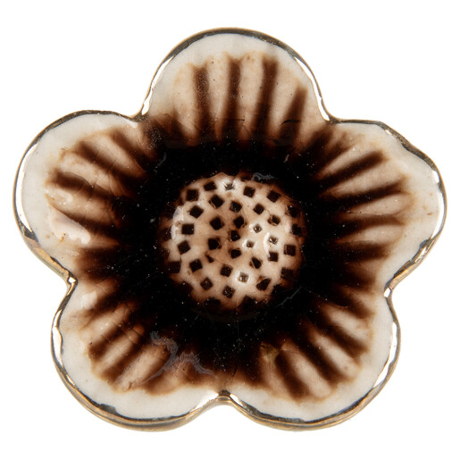 Buton mobilier ceramica multicolora  Ø 5x3 cm / S3 cm