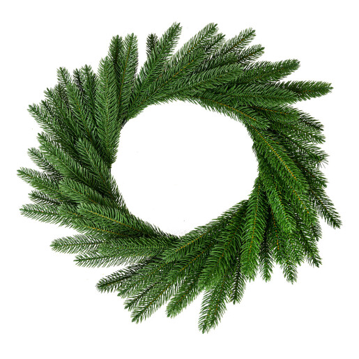 Coronita Craciun brad artificial verde Ø 55x7 cm