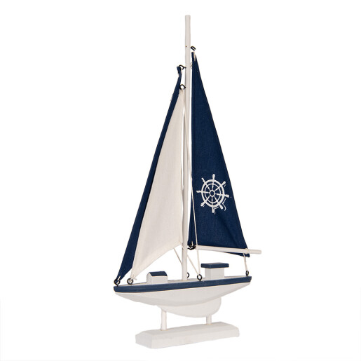 Barca decorativa 20x4x37 cm