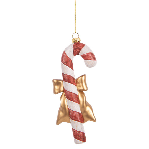 Ornament brad Craciun Acadea polirasina multicolora 8x3x18 cm