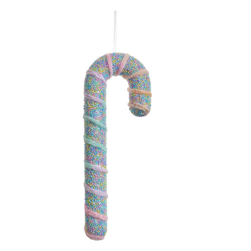 Set 3 ornamente brad Acadele plastic multicolor 13x5x34 cm
