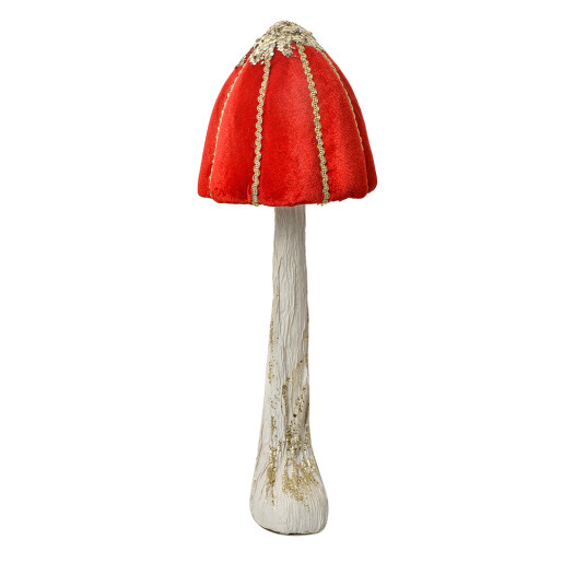 Ciupercuta decorativa polirasina multicolora Ø 15x40 cm