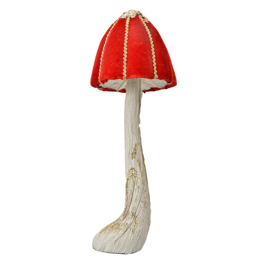 Ciupercuta decorativa polirasina multicolora Ø 15x40 cm