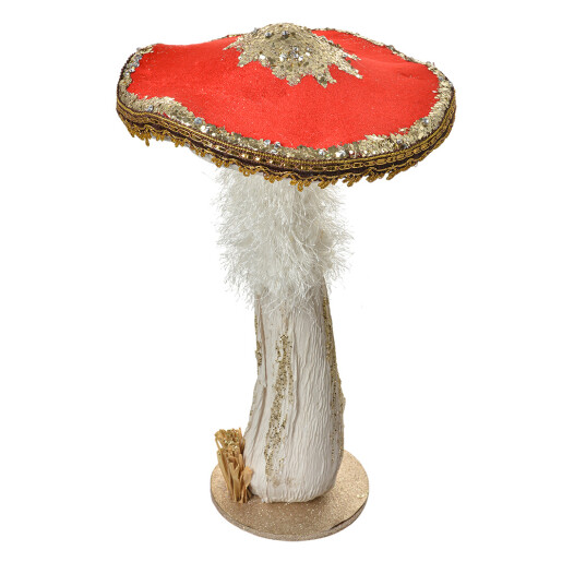 Ciupercuta decorativa polirasina multicolora Ø 26x43 cm
