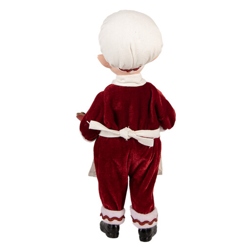 Figurina Elf textil multicolor 15x10x28 cm