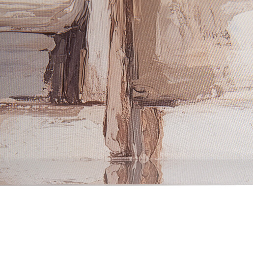 Tablou canvas multicolor Flowers 51x3x51 cm