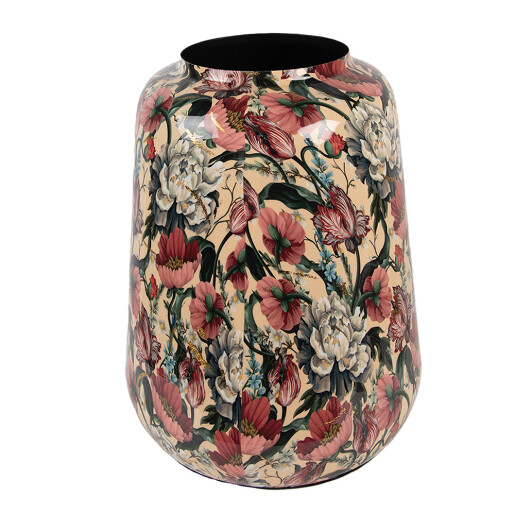 Vaza flori metal multicolor Flowers Ø 27x34 cm