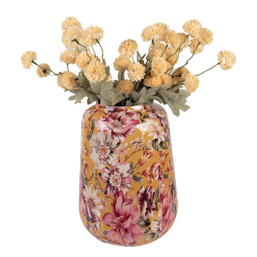 Vaza flori metal Flowers Ø 27x34 cm