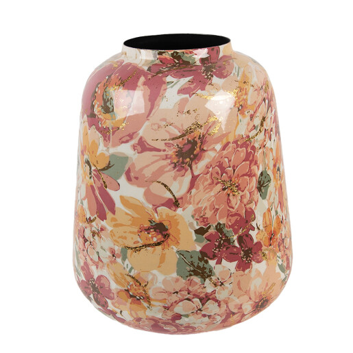 Vaza flori metal Flowers Ø 21x25 cm