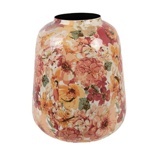 Vaza flori metal Flowers Ø 21x25 cm