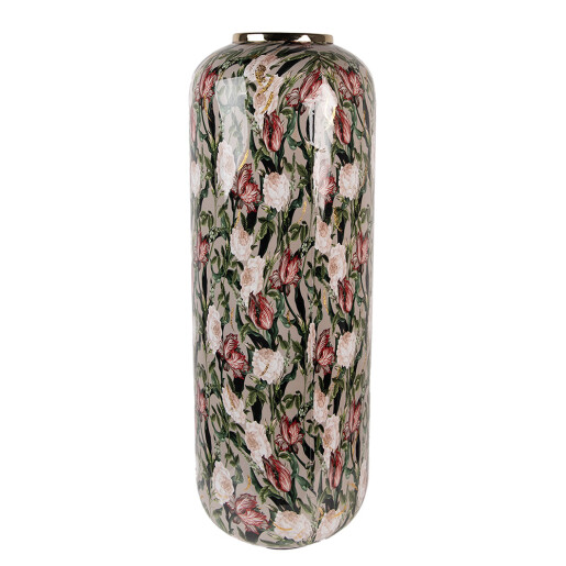 Vaza flori metal multicolor Flowers Ø 25x70 cm