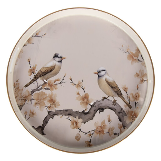 Tava servire plastic multicolor Ø 46x4 cm