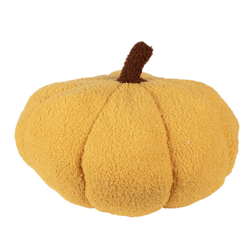 Dovleac Halloween decorativ poliester galben maro Ø 35x22 cm