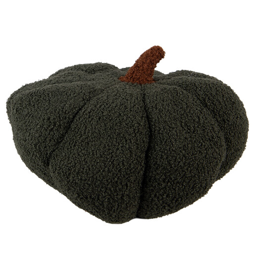 Dovleac Halloween decorativ poliester verde inchis maro Ø 35x22 cm